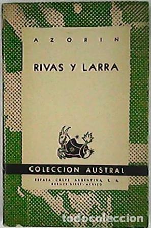Libros: AZORIN.- - Rivas y Larra. - Foto 1
