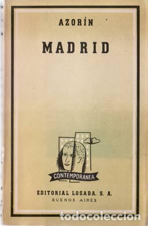 Libros: AZOR&Iacute;N.- - Madrid. - Foto 1