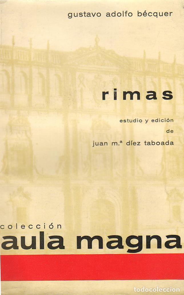 Libros: BECQUER, Gustavo Adolfo.- - Rimas. Pr&oacute;logo de J. M. D&iacute;ez Taboada. - Foto 1