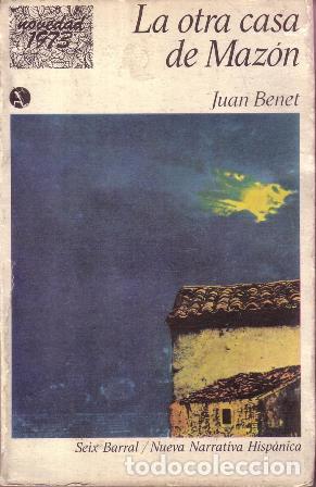 Libros: BENET, Juan.- - La otra casa de Maz&oacute;n. Novela. - Foto 1