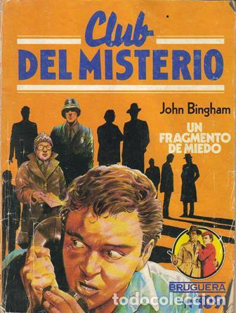 Libros: BINHAM, John.- - Un fragmento de miedo. Novela. - Foto 1