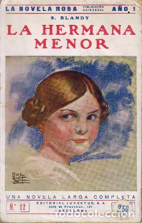 books: BLANDY, S.- - La hermana menor. Novela. Cubierta de Bolquet.
