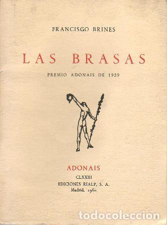 Libri di seconda mano: BRINES, Francisco.- - Las brasas.
