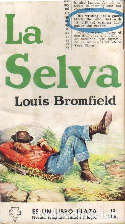 Libros: BROMFIELD, Louis.- - La selva. Novela. - Foto 1