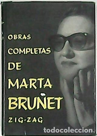 Libros: BRUNET, Marta.- - Obras completas de...(Pr&oacute;logo de Alone). - Foto 1