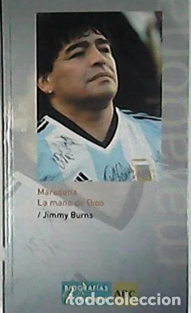 Libros: BURNS, Jimmy.- - Maradona (La mano de Dios). - Foto 1