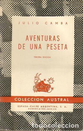 Libros: CAMBA, Julio.- - Aventuras de una peseta. - Foto 1