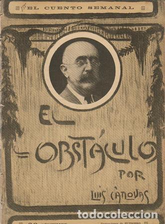 Libros: CANOVAS, Luis.- - El obst&aacute;culo. - Foto 1