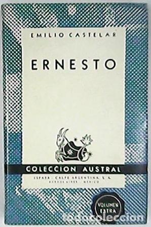 Libros: CASTELAR, Emilio.- - Ernesto. Novela. - Foto 1