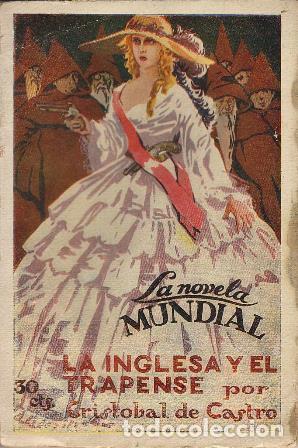 Libros: CASTRO, Crist&oacute;bal de.- - La inglesa y el trapense. Cubierta de Marco. - Foto 1