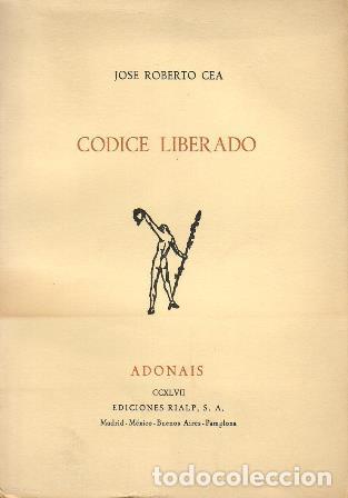 books: CEA, Jos&eacute; Roberto.- - C&oacute;dice liberado. Accseit adonas 1966