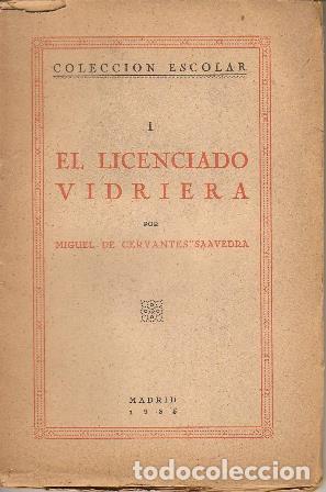 Libros: CERVANTES, Miguel de.- - El licenciado Vidriera. - Foto 1