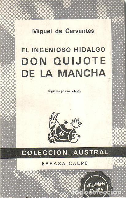 Libros: CERVANTES, Miguel de.- - El ingenioso hidalgo Don Quijote de la Mancha. - Foto 1