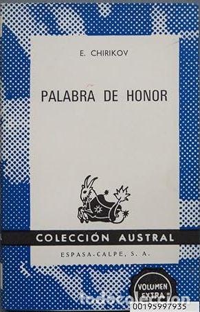 Libros: CHIRIKOV, E.- - Palabra de honor. - Foto 1