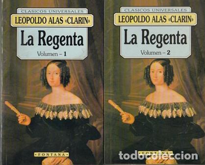 Libros: CLAR&Iacute;N.- - La Regenta. 2 tomos. Edici&oacute;n y notas de Jos&eacute; Ib&aacute;&ntilde;ez Campos. - Foto 1