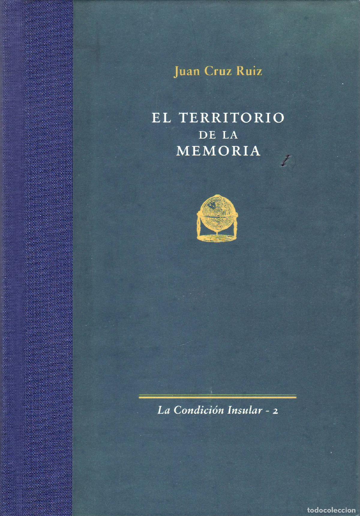 Libros: CRUZ RUIZ, Juan.- - El territorio de la memoria. - Foto 1