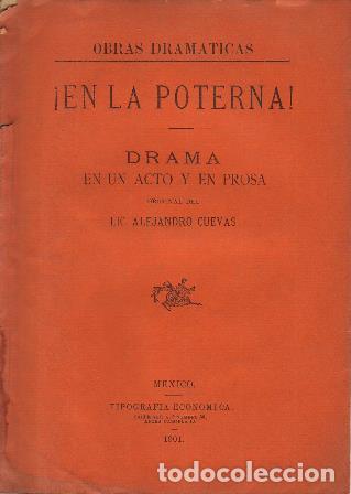 Libros: CUEVAS, Alejandro.- - &iexcl;En la poterna! (drama en un acto). - Foto 1