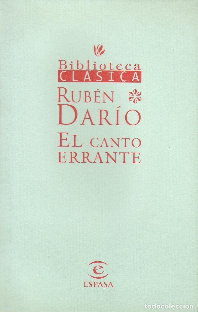 Libros: DARIO, Rub&eacute;n.- - El canto errante. - Foto 1