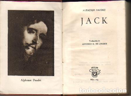 Libros: DAUDET, Alphonse.- - Jack. - Foto 1