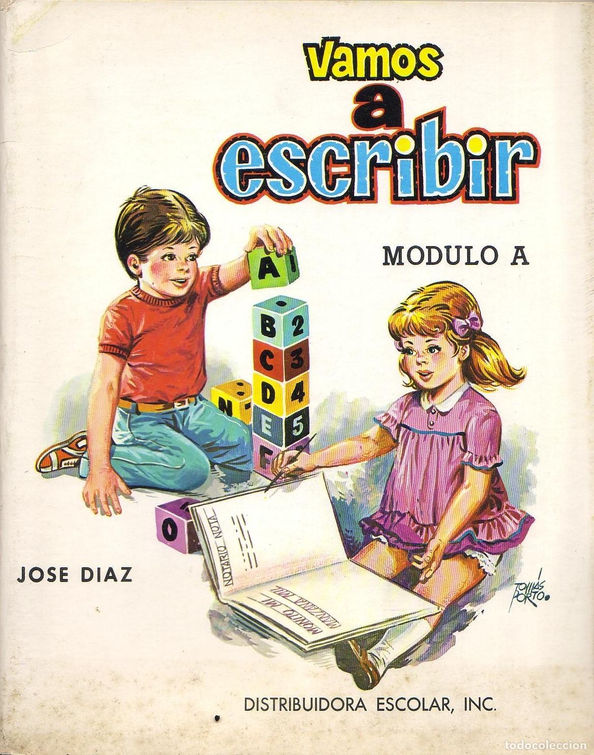 Libros: DIAZ, Jos&eacute;.- - Vamos a escribir. M&oacute;dulos A y B. - Foto 1