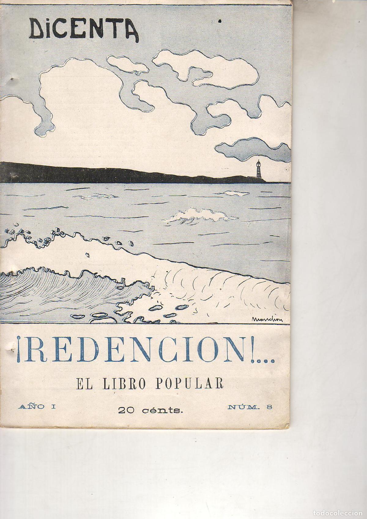 Libros: DICENTA, Joaqu&iacute;n.- - &iexcl;Redenci&oacute;n!... Dibujos de Manch&oacute;n. - Foto 1