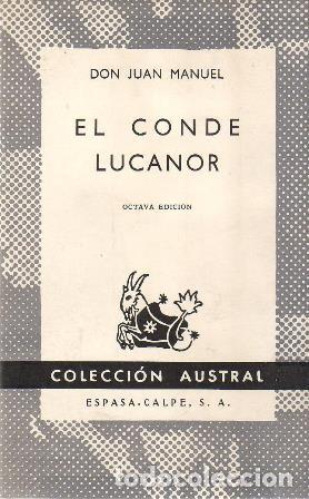 Libros: DON JUAN MANUEL.- - El Conde Lucanor. - Foto 1