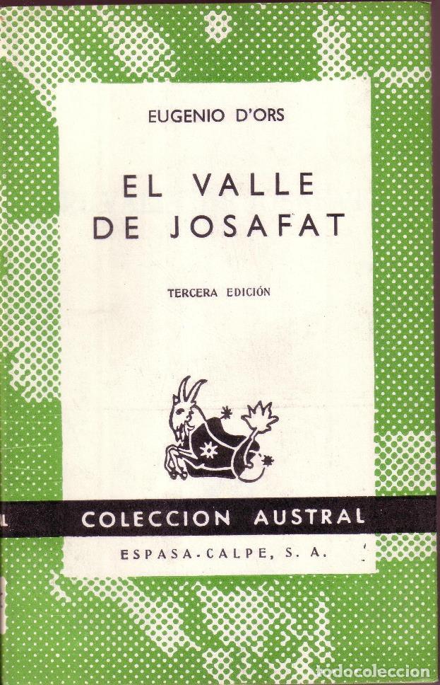 Libros: DORS, Eugenio.- - El valle de Josafat. - Foto 1