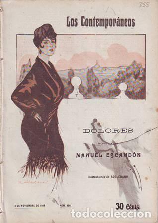 Libros: ESCANDON, Manuel- - Dolores. Ilustr. de Robledano. - Foto 1