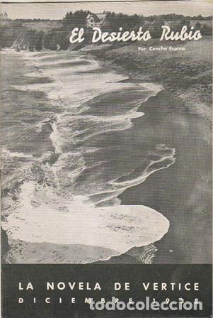 Libros: ESPINA, Concha.- - El desierto rubio. - Foto 1