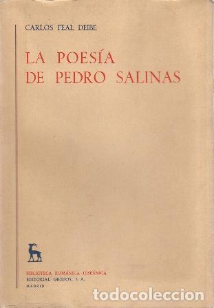 Libros: FEAL DEIBE, Carlos.- - La poes&iacute;a de Pedro Salinas. - Foto 1