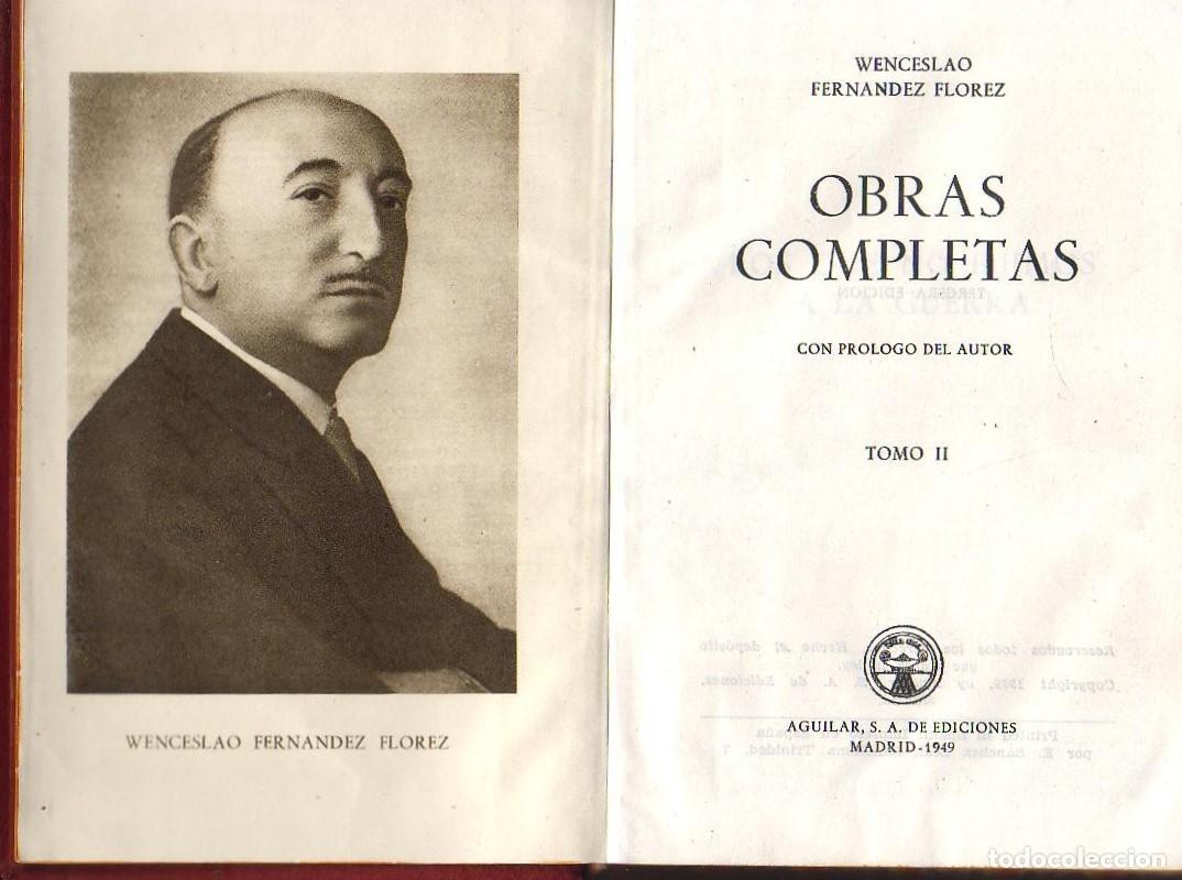 Libros: FERNANDEZ FLOREZ, Wenceslao.- - Obras completas. - Foto 1