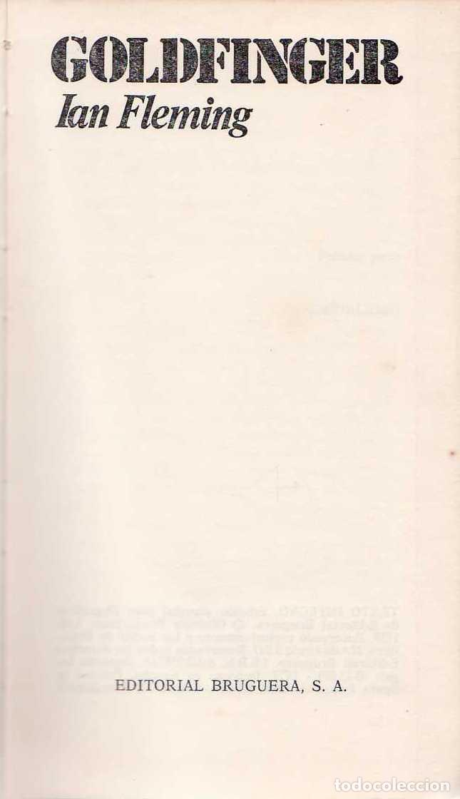 Libros: FLEMING, Ian.- - Golfinger. Novela. - Foto 1