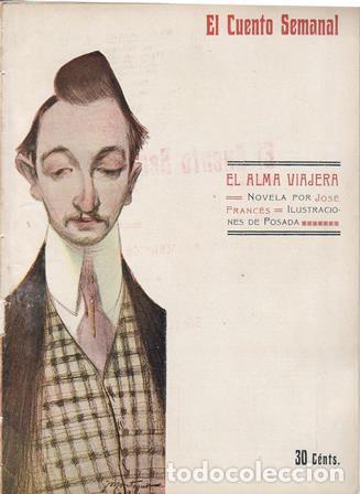 Libros: FRANCES, Jos&eacute;.- - El alma viajera. Ilustr. de Posada. - Foto 1