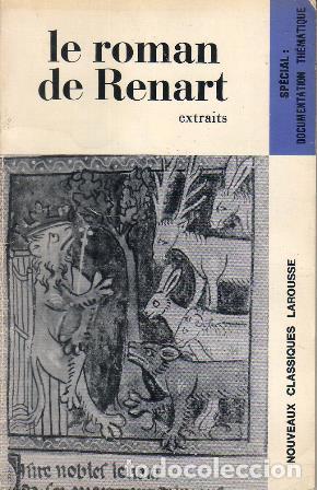 Libros: FRAPPIER, Jean.- - Le roman de Renart. Extraits. Notes par... - Foto 1