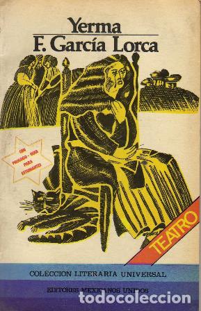 Libros: GARCIA LORCA, Federico.- - Yerma. - Foto 1