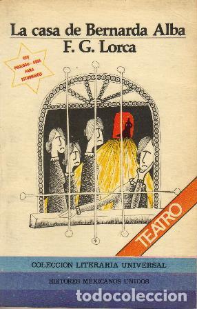 Libros: GARCIA LORCA, Federico.- - La casa de Bernarda Alba. - Foto 1