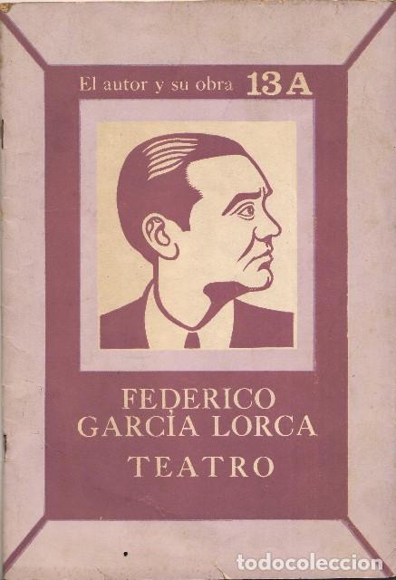 Libros: GARC&Iacute;A LORCA, Federico.- - TEATRO. - Foto 1