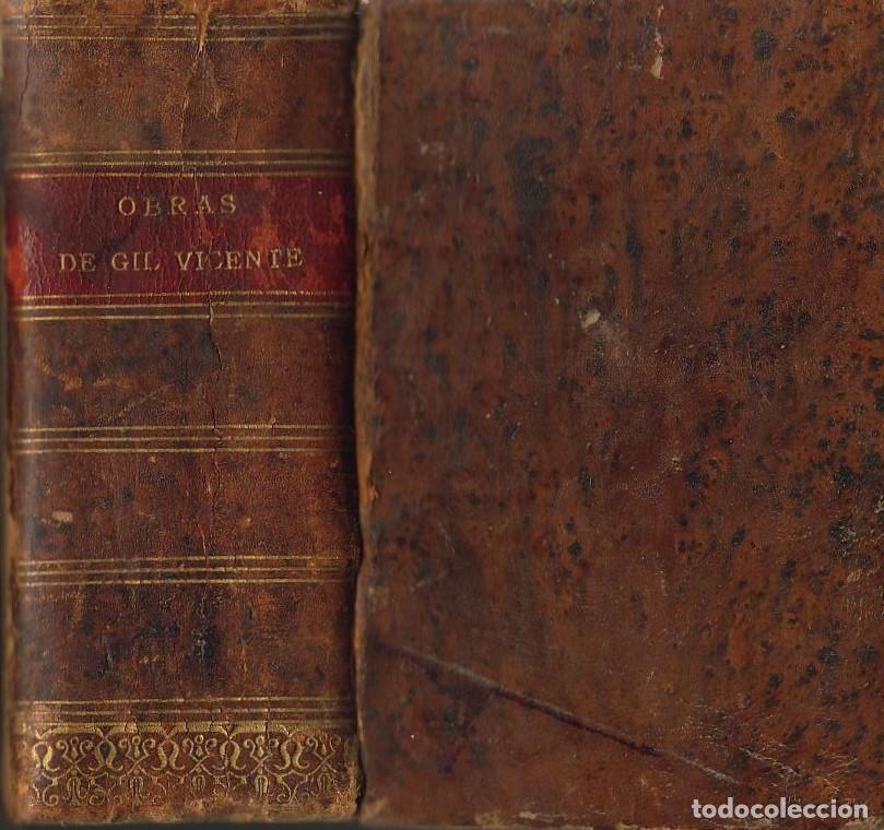 Libros: GIL VICENTE.- - Obras de... 3 tomos en un vol&uacute;men. - Foto 1