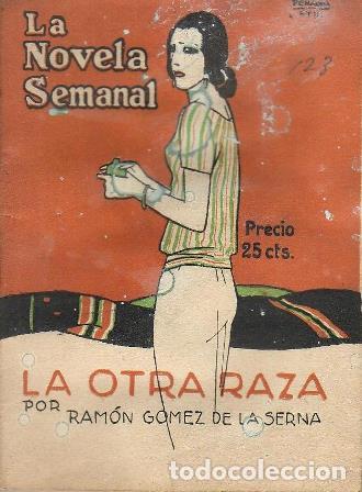 Libros: GOMEZ DE LA SERNA, Ram&oacute;n.- - La otra raza. Ilustraciones de Penagos. - Foto 1