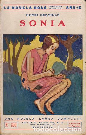 Libros: GREVILLE, Henri.- - Sonia. Novela larga completa. - Foto 1