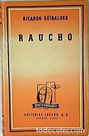 Libros: G&Uuml;IRALDES, Ricardo.- - Raucho. - Foto 1