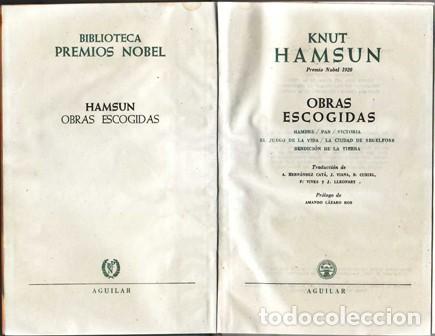 Libros: HAMSUN, Knut.- - Obras escogidas - Foto 1