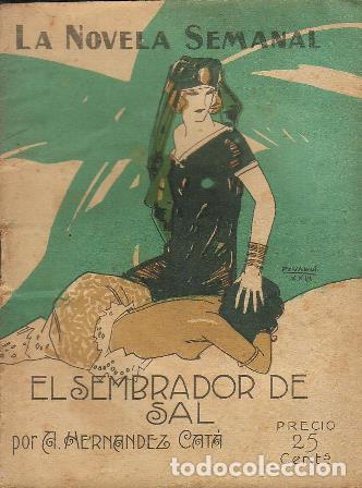 Libros: HERNANDEZ CATA, A.- - El sembrador de sal. Ilustr. de Penagos. - Foto 1