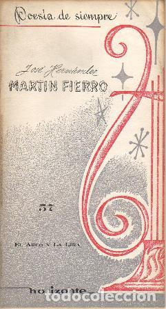 Libros: HERN&Aacute;NDEZ, Jos&eacute;.- - Mart&iacute;n Fierro. - Foto 1