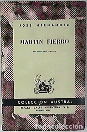 Libros: HERN&Aacute;NDEZ, Jos&eacute;.- - Mart&iacute;n Fierro. - Foto 1