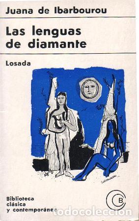 Libros: IBARBOUROU, Juana de.- - Las lenguas de diamante. Cubierta de Baldessari. - Foto 1