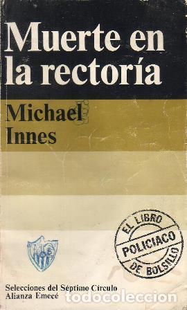 Libros: INNES, Michael.- - Muerte en la rector&iacute;a. Novela. - Foto 1