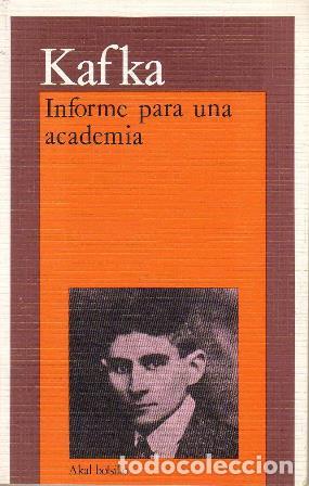 Libros: KAFKA, Franz.- - Informe para una academia - Foto 1