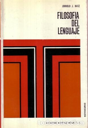 Libros: KATZ, Jerrold J.- - Filosof&iacute;a del lenguaje. - Foto 1