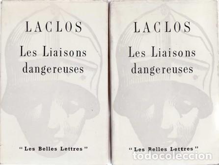 Libros: LACLOS.- - Les liaisons dangereuses. 2 tomos. - Foto 1
